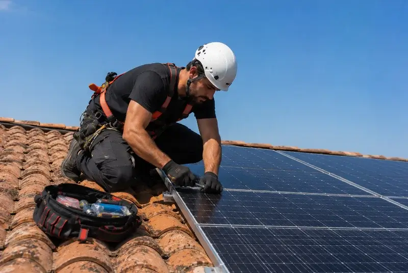Maintenance et monitoring de panneaux solaires à Beauzelle